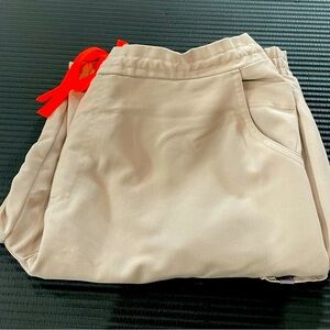 Figs, Yola pants. Color: Tan - Size Large